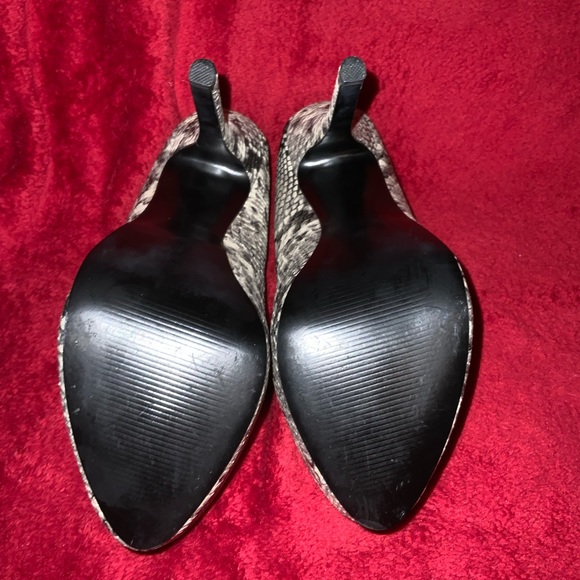 STEVE MADDEN Ultra-high Heels Snakeskin (faux) Gorgeous! - Picture 4 of 10